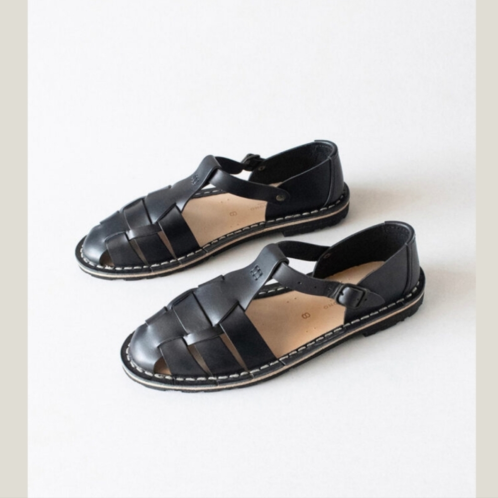 Artisan Fisherman Leather Sandals - Picture 3 of 9